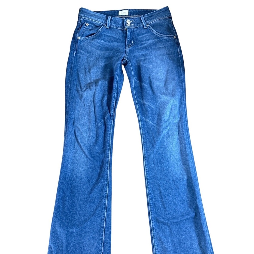 Hudson Jeans Medium Wash Flap Pocket Size 26 Made in USA CA 00635